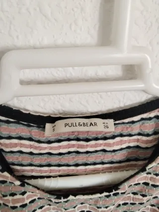 Top mujer mosaico aberturas laterales