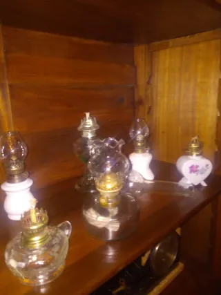 Lámparas de aceite antiguas