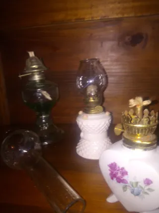 Lámparas de aceite antiguas