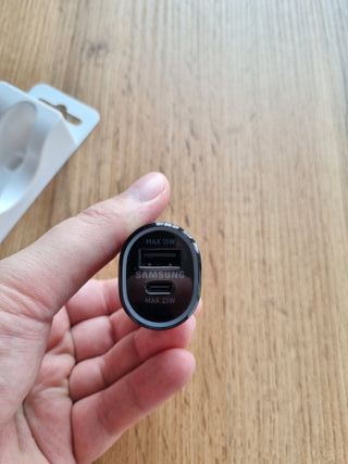 Cargador Coche Samsung Duo Dual Port 25W/15W