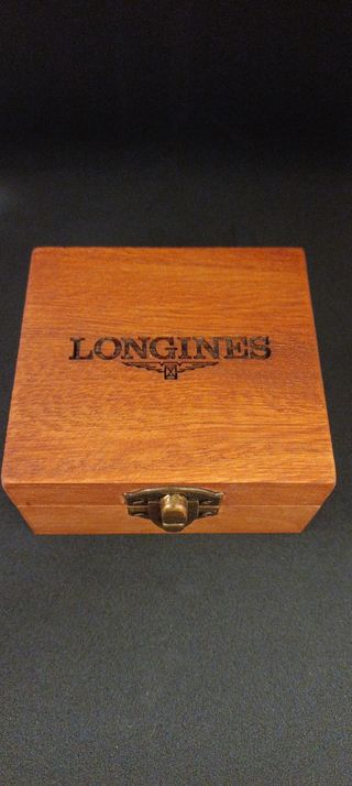 Caja de madera para reloj Longines