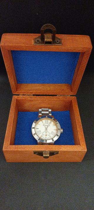 Caja de madera para reloj Longines