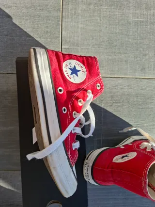 Zapatillas Converse All Star Niños Talla 29 Rojas