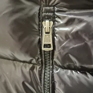 Chaleco Moncler Negro Plumas