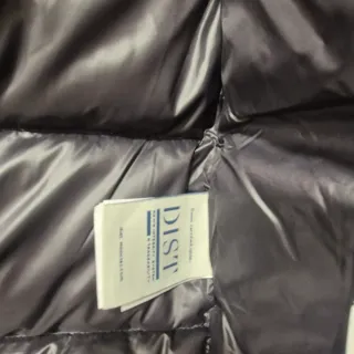 Chaleco Moncler Negro Plumas