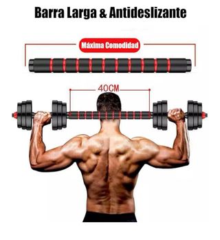 Mancuernas 15kg Desmontables pesas