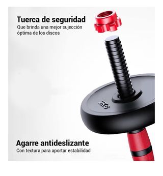 Mancuernas 15kg Desmontables pesas