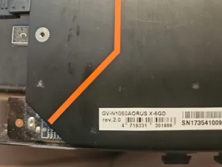 Gigabyte AORUS GTX 1060 Xtreme 6GB rev.2