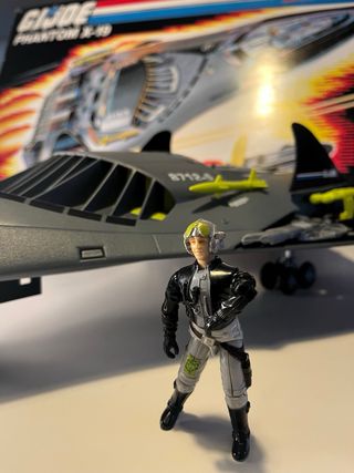 G.I. JOE Phantom X-19 Nave - Piloto - Caja