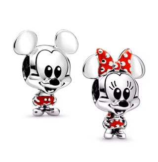 NUEVO OFERTA Pareja Charms Mickey y Minnie