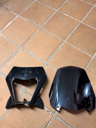 Cúpula Puig KTM 690 Enduro R + Carota Faro