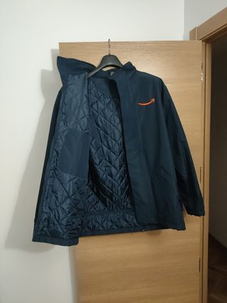 Abrigo impermeable Amazon hombre azul
