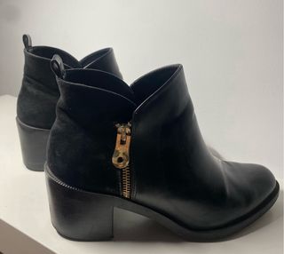 Botines Zara Negro Talla 40