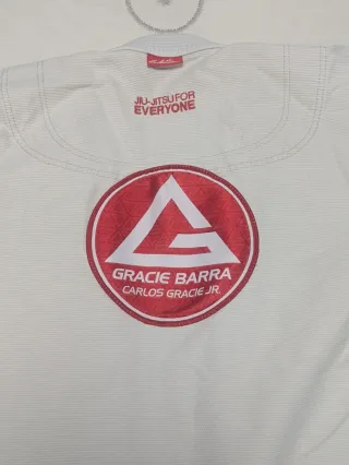 Kimono Jiu Jitsu Gracie Barra Blanco A1