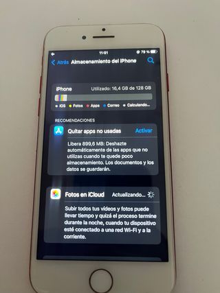 iPhone 7 Rojo 128GB