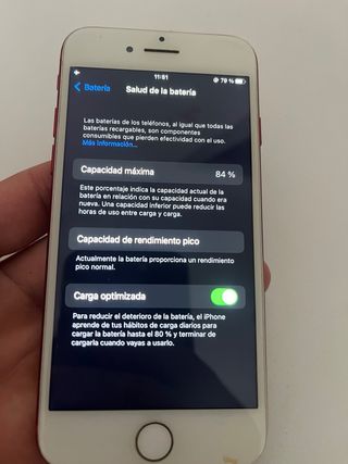 iPhone 7 Rojo 128GB