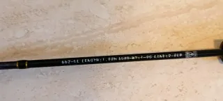 Caña de pesca 1.98m 2-8LB Para carrete rotativo.