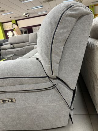 Sofá Rinconera Eléctrico Gris