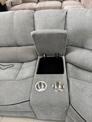 Sofá Rinconera Eléctrico Gris