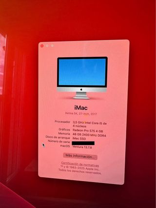 Apple iMac 27 5K 2017 i5