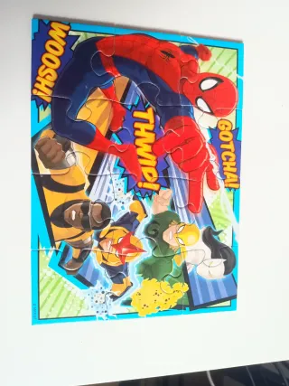 Ravensburger Spiderman Puzzle 4 en 1 (3+ años)