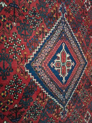 Alfombra persa diseño intrincado