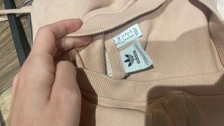 Conjunto Adidas Originals Beige/Rosa