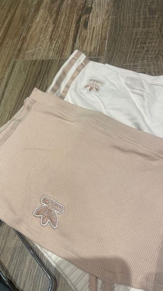 Conjunto Adidas Originals Beige/Rosa