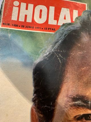Revista HOLA antigua colección 1971