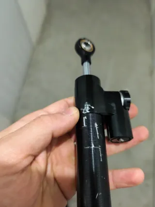 Amortiguador Dirección Moto Negro