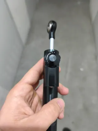 Amortiguador Dirección Moto Negro