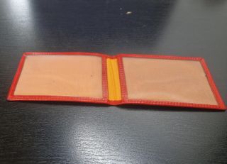 Cartera Pielnoble Cuero Rojo DNI Tarjetero