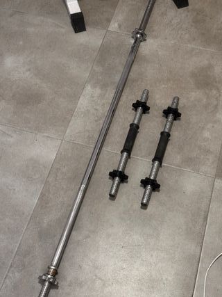 Banco de Pesas Multifuncional + Barras