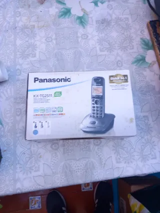 Teléfono Inalámbrico Panasonic KX-TG2511 Negro