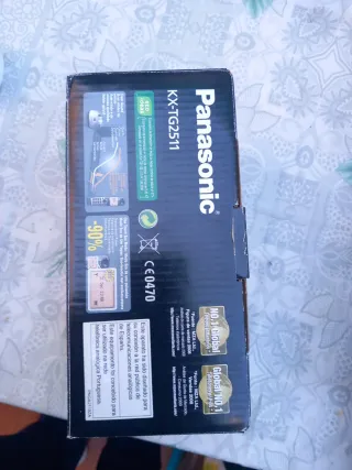 Teléfono Inalámbrico Panasonic KX-TG2511 Negro