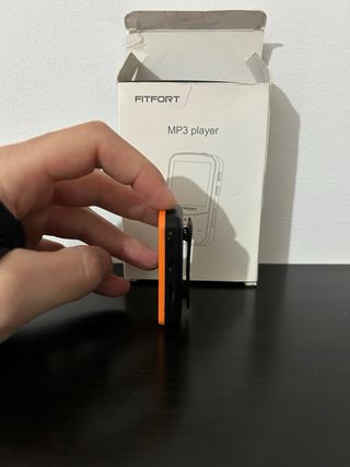 Reproductor MP3 FITFORT naranja/negro
