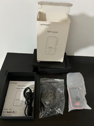 Reproductor MP3 FITFORT naranja/negro