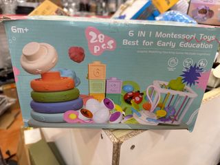 Juego Montessori 6 en 1 para bebés