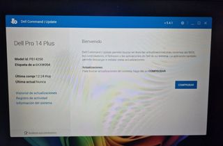 Portátil Dell Pro 14 Plus i5 1TB