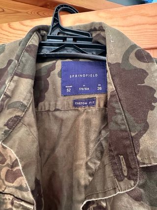 Camisa Camuflaje Springfield Talla M