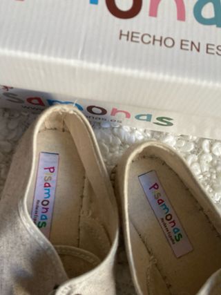 Alpargatas esparto Pisamonas niño T.36