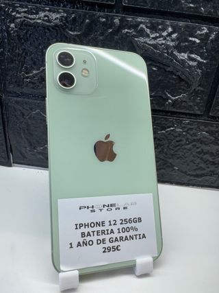 iPhone 12 256GB Verde Batería 100%