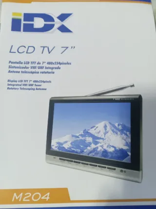 TV LCD Portátil IDX 7