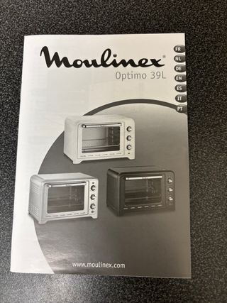 Horno sobremesa Moulinex negro