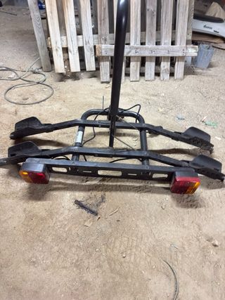 Portabicicletas de bola con luces