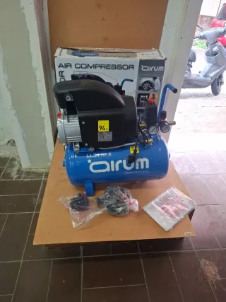 COMPRESOR DE AIRE AIRUM NUEVO DE 24L Y 2HP