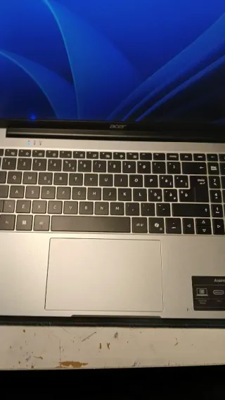 Acer Aspire Notebook Grigio Argento