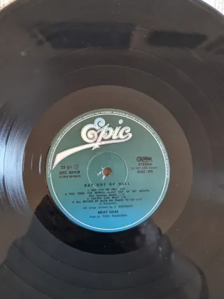 Meat Loaf - Bat Out Of Hell LP