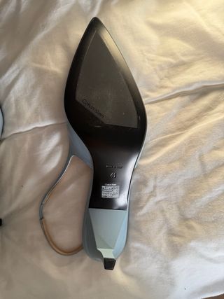 Tacones Calvin Klein Azul Talla 41