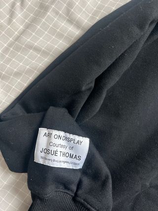 Sudadera Gallery Dept Negra Cremallera